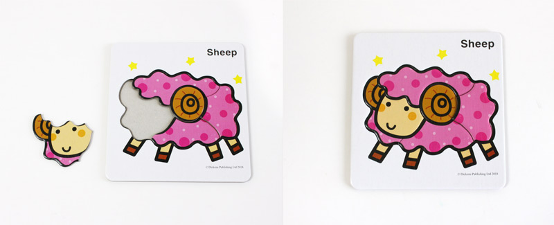 My First Jigsaw Puzzles จิ๊กซอว์เด็กเล็ก ตัวต่อจิ๊กซอว์ 48 รูปภาพ