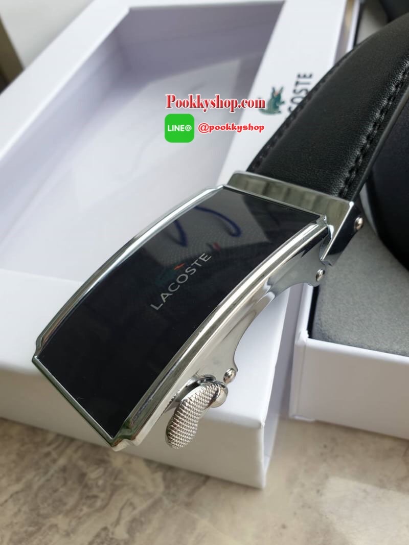 ลาคอส CLASSIC PETIT PIQUE Belt & Wallet Set !!! ซื้อ1ได้ถึง 2 ใบ เซตสุดคุ้ม!! มาพร้อมกล่องสุดหรู กระเป๋าเงินใบสั้นพับสองตอน ลายเปอติปิเก้ มีช่องใส่การ์ด ช่องใส่ธนบัตร บุซับในด้วยผ้าคอตตอน และ ด้านอกวัสดุ Pvc ลายเปอติปิเก้แต่งกระเป๋าด้านนอกกระเป๋า เข็มขั