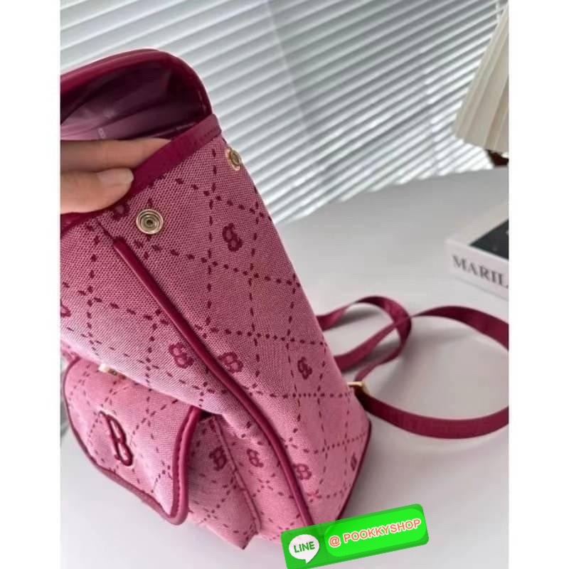 กระเป๋าเป้ NY MLB สะพายข้าง ผ้าแคนวาส สายสปอร์ตปรับระดับได้