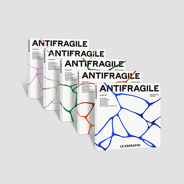 LE SSERAFIM 2nd Mini Album - ANTIFRAGILE [COMPACT Ver.] (Random Ver.)