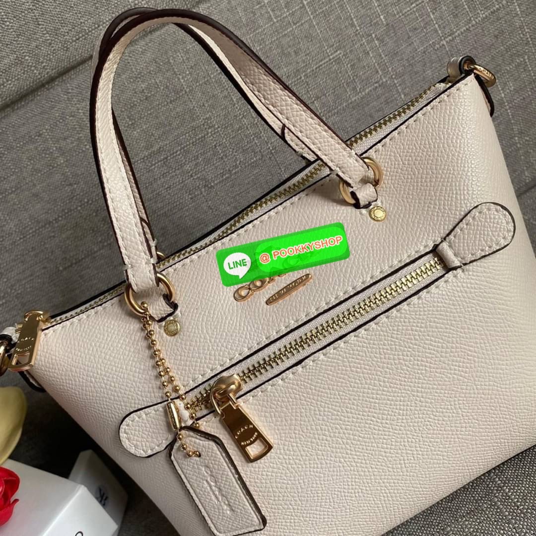 Coach Mini Gallery Crossbody With Stripe Heart Print (coach ca793) กระเป๋าสะพายข้าง เทรนรุ่นเล็กมาแรงวัสดุหนังแท้ทั้งใบ เปิดปิดด้วยซิป มีช่องใส่บัตรเครดิต 2 ช่อง ซับในผ้า สายสะพายถอดได้ สามารถสะพายข้างหรือสะพายไหล่ได้