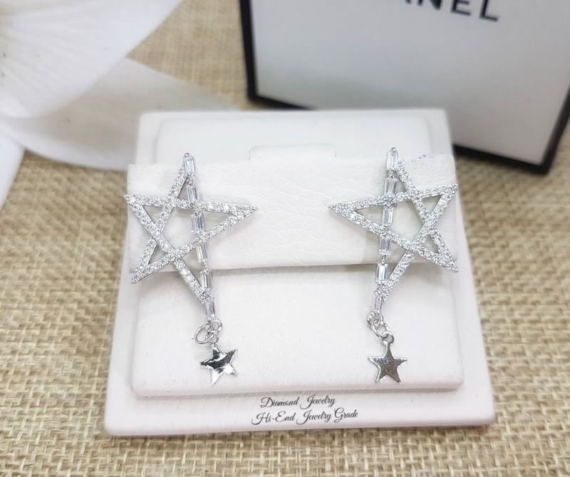 New Arrival !!!!!!!! ต่างหูดาว งานเพชร CZ แท้ เพชรเด้งไฟดีมากๆคะ ของจริงสวยมากๆๆๆนะคะ แม่ค้า confirm ค่ะ ดีไซส์น่ารัก หวานๆเก๋ๆ ใส่ออกมาน่ารักม๊วกๆๆๆจ้าา เพชรสวยวิ้งทุกเม็ดไร้ที่ติด มุกสวยไร้รอย