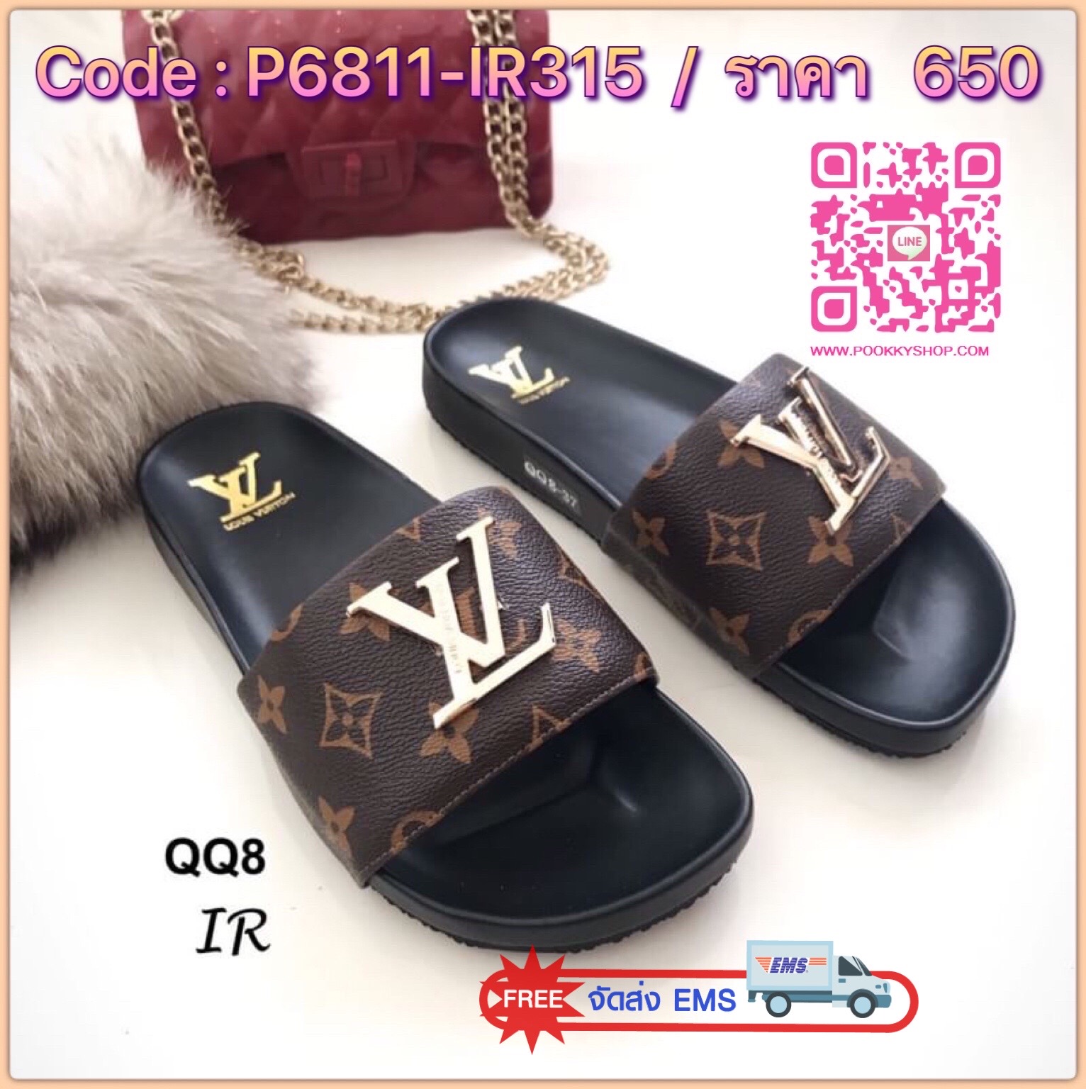 แบบขายดี!!! พร้อมส่ง ภูมิใจนำเสนอมากรุ่นนี้ Style LV รุ่นล่าสุด รองเท้าลำลองลายดามิเย่ใช้หนังเกรดแพงแต่งอะไหล่lv ด้านในซับนวมหนานุ่มมาก พื้นรับฝ่าเท้าพื้นนิ่มตีแบรนด์ แบบว่าสวยและดีใส่ได้บ่อยในทุกกิจกรรมประจำวัน แบบว่าสปอยเล็กน้อย555 ยังไงก้อดีจัดเถอะค่าใ