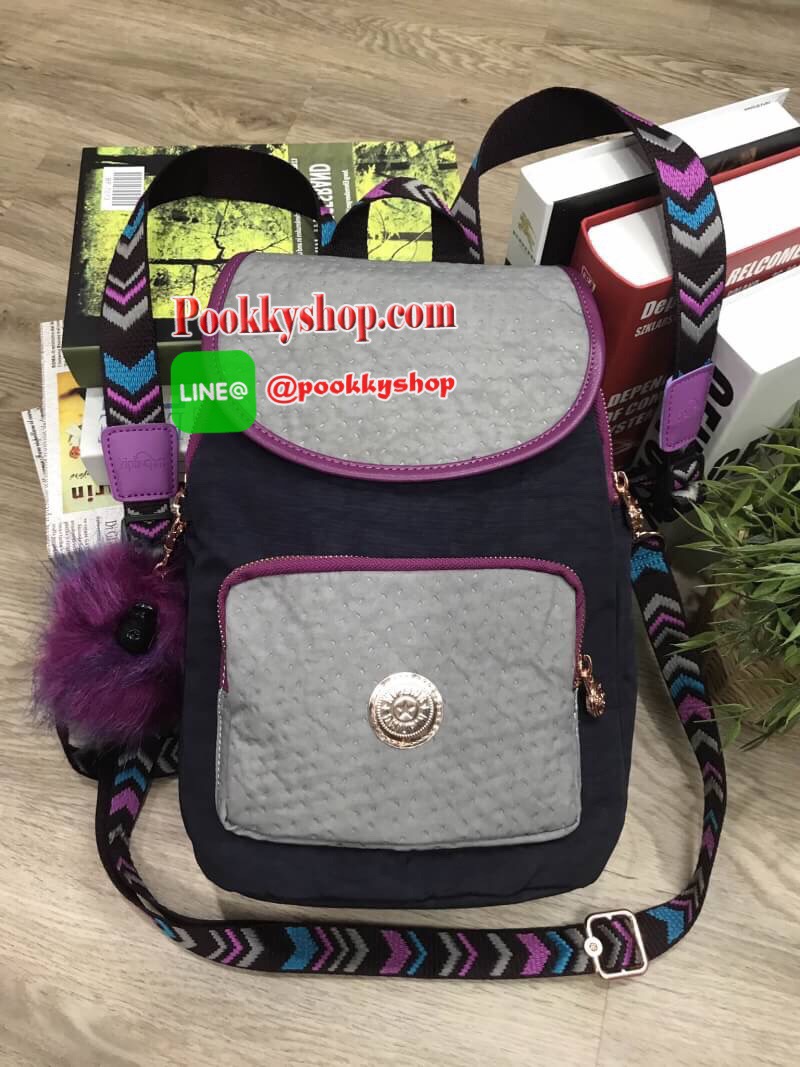 พร้อมส่งความสวย..ราคาสุดคุ้ม! NEW ARRIVAL! KIPLING ART 2WAY BACKPACK กระเป๋าสะพายเป้สไตล์ลำลองรุ่นใหม่ล่าสุดวัสดุ Nylon+Polyester 100% โดดเด่นที่สามารถสะพายได้หลายแบบ ทั้งแบบเป้ หรือใช้สายยาวสะพายไหล่ได้ Crossbodyได้ หูหิ้วเเละสายสะพายลวดลายสวยตามคอนเซปคอ