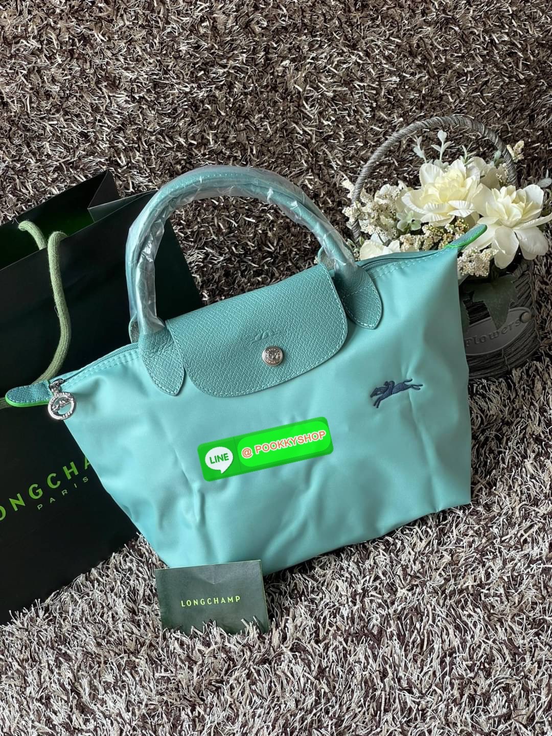 ðLongchamp LE PLIAGE GREEN Top handle bag S āļāļĢāļ°āđāļāđāļēāļāļ·āļāđāļāļāļīāđāļ§āđāļāļāļĩāđāļĄāļĩāļāđāļģāļŦāļāļąāļāđāļāļēāļāļĒāđāļēāļāđāļŦāļĨāļ·āļāđāļāļ·āđāļ āđāļāļāđāļāđāļāļāđāļ§āļĒāļĨāļēāļĒāđāļŠāđāļāļŠāļ°āļāļēāļāļāļēāđāļāļāļāļĨāļēāļŠāļŠāļīāļāđāļĨāļ°āļŠāļąāļĄāļāļąāļŠāļāļĩāđāđāļāđāļāļāļđāđāļŦāļāļīāļ āļāļĢāļ°āđāļāđāļēāđāļāļāļĩāđāļŠāļēāļĄāļēāļĢāļāļāļ·āļāļāđāļ§āļĒāļĄāļ·āļāļŦāļĢāļ·āļāļāļąāļāđāļāđāļāļŦāļāļąāļāļŠāļ·āļāļāļāļāđāļāļāđāļāđāđāļāļāļĢāļīāļāļāļēāļāđāļ§āļĒāļŦāļđāļāļąāļāļāļąāđāļāļŠāļāļāļāđāļēāļāđāļĨāļ°āļāļąāļ§āļĨāđāļāļāđāļ