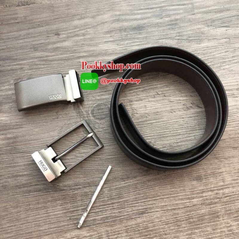 HUGO BOSS Belt and Buckle Set เซตสุดคุ้ม!! เข็มขัด + หัวเข็มขัด 2 ชิ้น จะมอบเป็นของขวัญหรือใช้เองก็แนะนำเลยค่าา