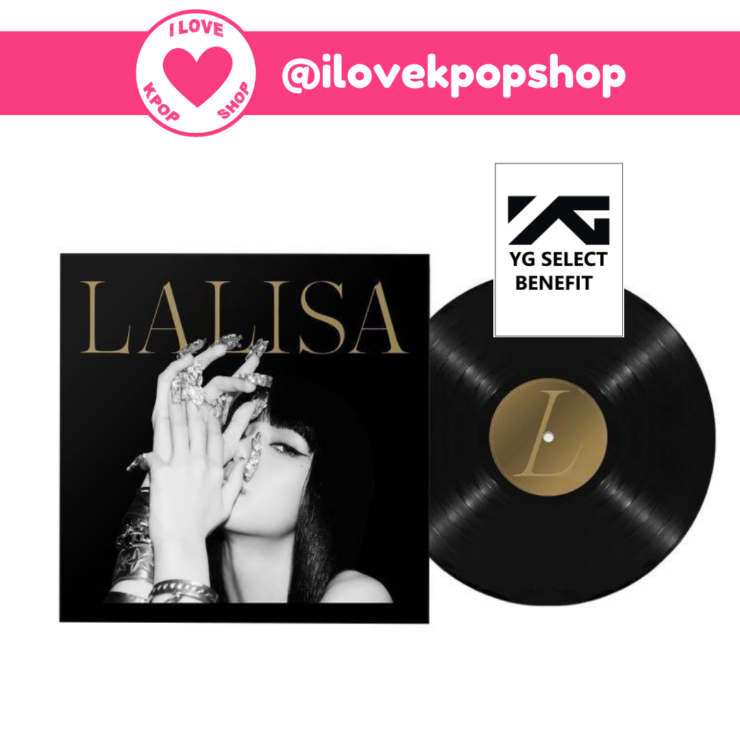 [YG GIFT] พร้อมส่ง LISA FIRST SINGLE VINYL LP LALISA [LIMITED EDITION]