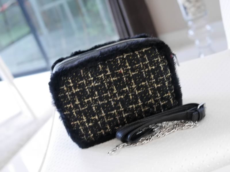 กระเป๋าแฟชั่น นำเข้า BY "BKK.BASIC♡" รุ่น "TWEDDY BOX" กระเป๋าทรง CROSSBODY