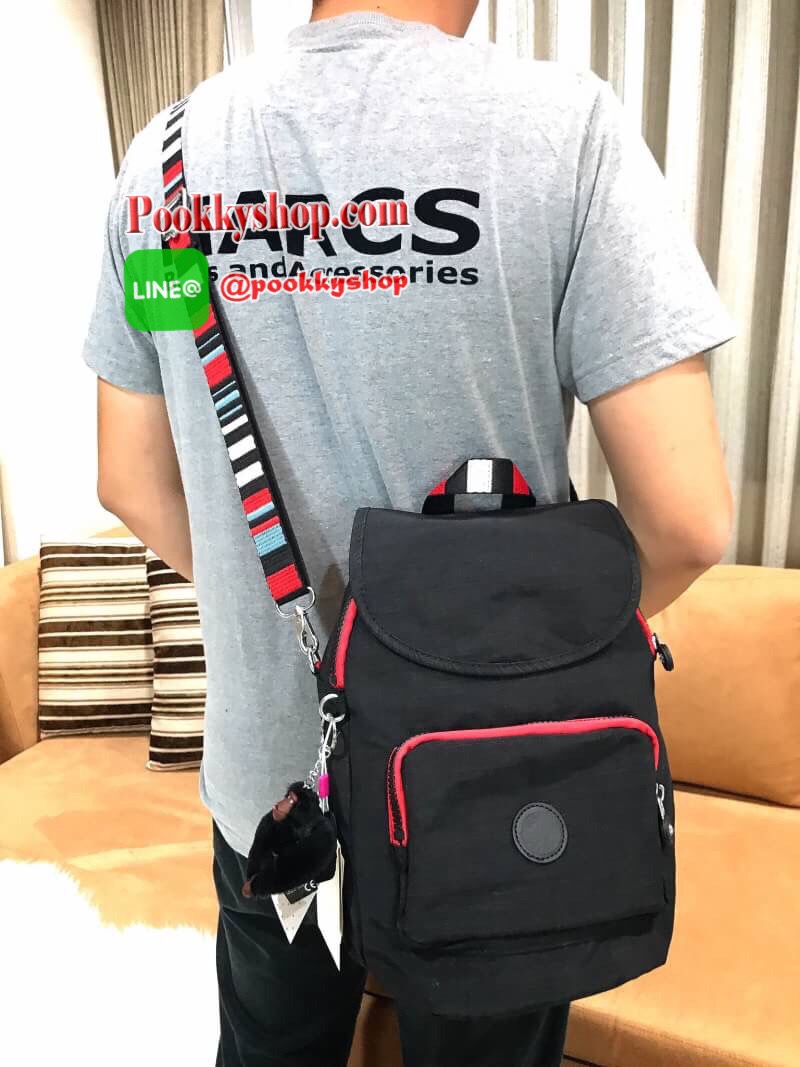 พร้อมส่งความสวย..ราคาสุดคุ้ม! NEW ARRIVAL! KIPLING ART 2WAY BACKPACK กระเป๋าสะพายเป้สไตล์ลำลองรุ่นใหม่ล่าสุดวัสดุ Nylon+Polyester 100% โดดเด่นที่สามารถสะพายได้หลายแบบ ทั้งแบบเป้ หรือใช้สายยาวสะพายไหล่ได้ Crossbodyได้ หูหิ้วเเละสายสะพายลวดลายสวยตามคอนเซปคอ