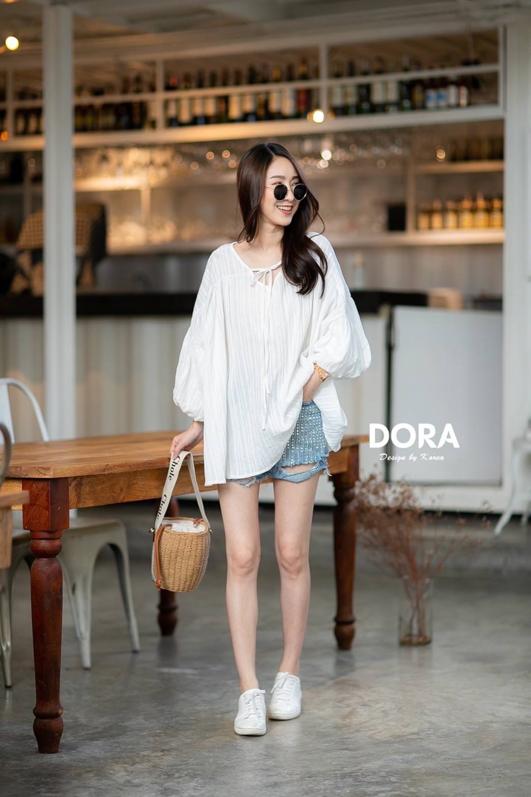 “ by Dora” NEW ARRIVALS เสื้อแขนถ่วง oversize การันตีคุณภาพ ใส่สบาย สุดๆงานmust have เหมาะอากาศข้านเราตอนนี้เลย สวยเก๋ไม่ซ้ำใคร