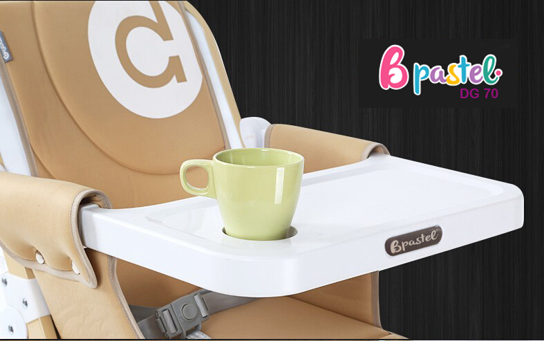 Bpastel DG70 เก้าอี้กินข้าวเด็กทรงสูงเเบบพกพา Oxford Fabric portable baby dining chair รับน้ำหนักได้ 70 kg