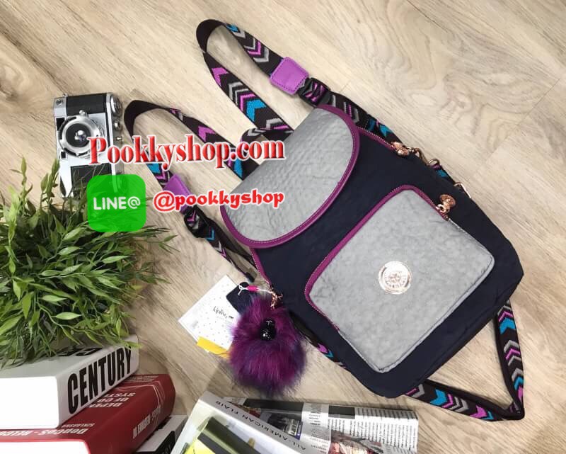 พร้อมส่งความสวย..ราคาสุดคุ้ม! NEW ARRIVAL! KIPLING ART 2WAY BACKPACK กระเป๋าสะพายเป้สไตล์ลำลองรุ่นใหม่ล่าสุดวัสดุ Nylon+Polyester 100% โดดเด่นที่สามารถสะพายได้หลายแบบ ทั้งแบบเป้ หรือใช้สายยาวสะพายไหล่ได้ Crossbodyได้ หูหิ้วเเละสายสะพายลวดลายสวยตามคอนเซปคอ
