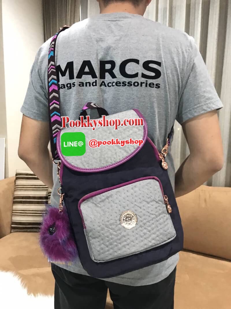 พร้อมส่งความสวย..ราคาสุดคุ้ม! NEW ARRIVAL! KIPLING ART 2WAY BACKPACK กระเป๋าสะพายเป้สไตล์ลำลองรุ่นใหม่ล่าสุดวัสดุ Nylon+Polyester 100% โดดเด่นที่สามารถสะพายได้หลายแบบ ทั้งแบบเป้ หรือใช้สายยาวสะพายไหล่ได้ Crossbodyได้ หูหิ้วเเละสายสะพายลวดลายสวยตามคอนเซปคอ