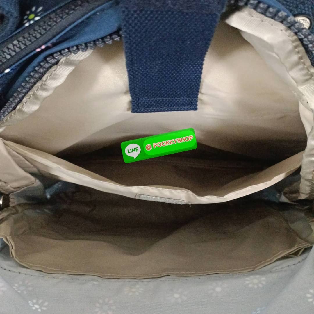 KIPLING Seoul Large 15" Laptop Backpack กระเป๋าเป้สะพายหลัง วัสดุด้านนอก Nylon ซับใน Polyester รุ่นใหม่เหมาะสำหรับเดินทางระยะสั้น จะซื้อใช้เองหรือมอบเป็นของขวัญก็สวยถูกใจผู้รับค่ะ💖