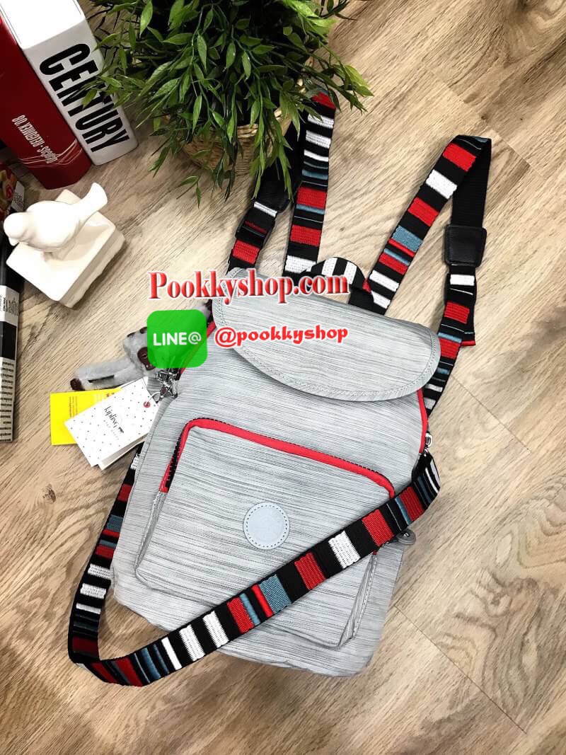 พร้อมส่งความสวย..ราคาสุดคุ้ม! NEW ARRIVAL! KIPLING ART 2WAY BACKPACK กระเป๋าสะพายเป้สไตล์ลำลองรุ่นใหม่ล่าสุดวัสดุ Nylon+Polyester 100% โดดเด่นที่สามารถสะพายได้หลายแบบ ทั้งแบบเป้ หรือใช้สายยาวสะพายไหล่ได้ Crossbodyได้ หูหิ้วเเละสายสะพายลวดลายสวยตามคอนเซปคอ