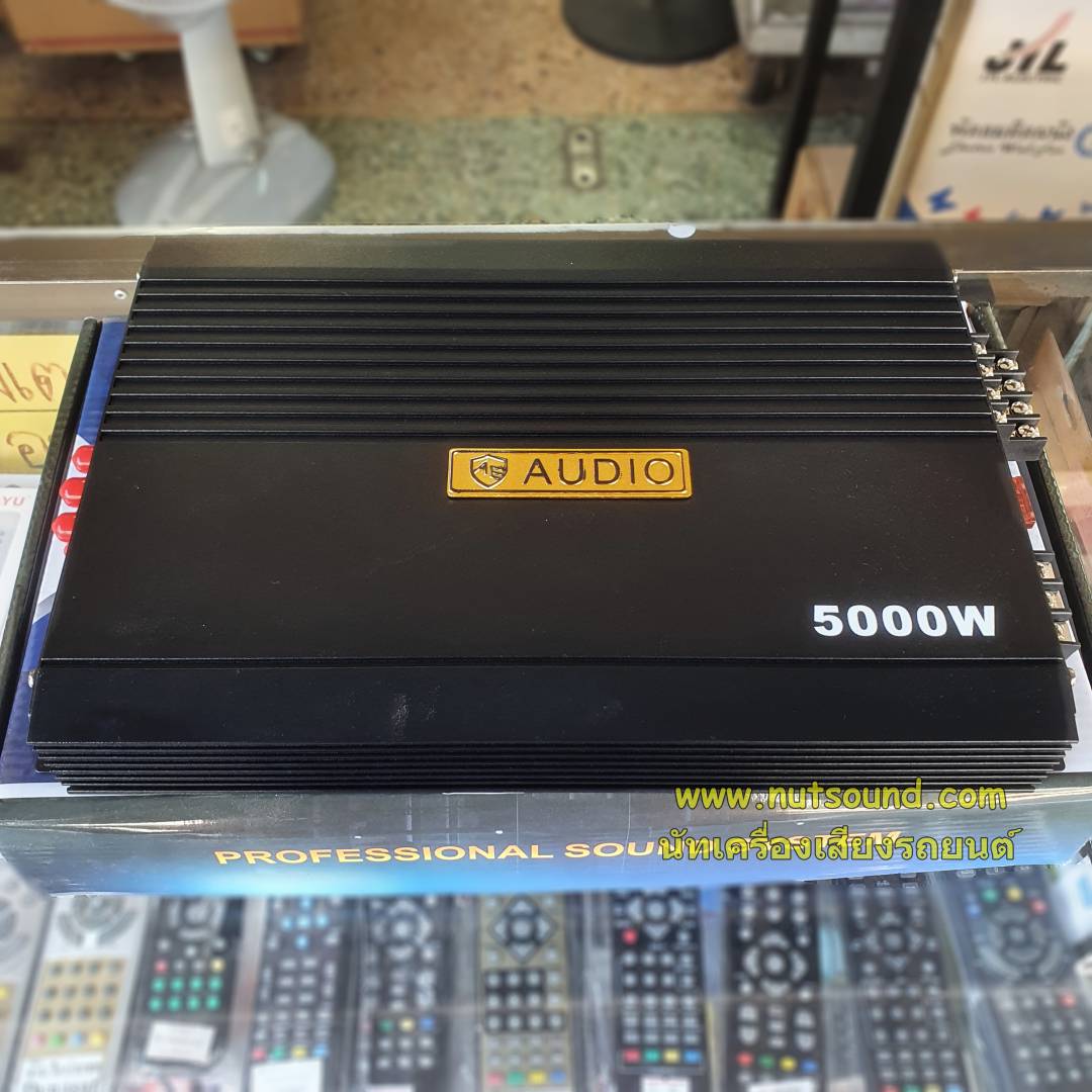 เพาเวอร์แอมป์รถยนต์ 4 CH 5000 W ยี้ห้อ AE AUDIO
