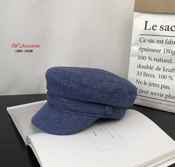 สินค้าพร้อมส่ง ฮิตมากๆบอกเลย!! หมวกนิวส์บอยผ้าทอ เรียบหรูดูดี ใส่แมทง่ายเข้ากับทุกชุดทุกลุคค่ะ