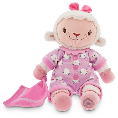 ฮ Lambie Plush - Doc McStuffins - Holiday Pajamas - Medium - 15'' ของดิสนีย์แท้ จาก Disney Store นำเข้าจากอเมริกา