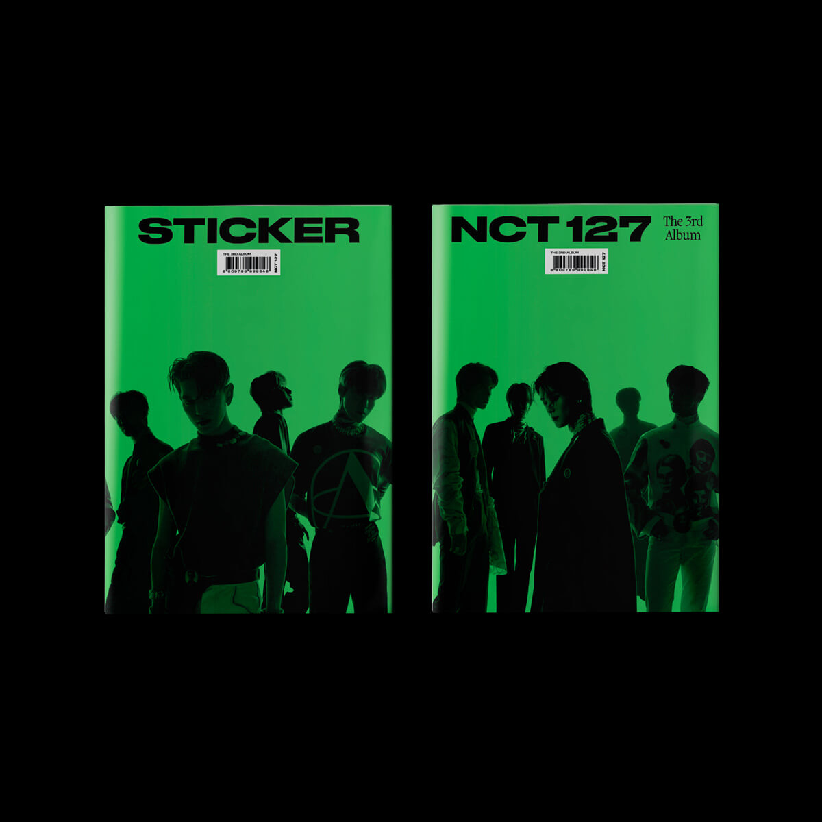 NCT 127 3rd Album - Sticker (Sticky Ver. / Random Ver.)