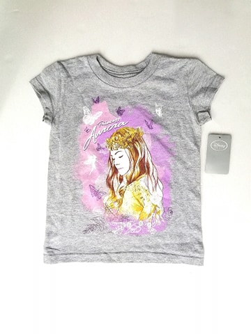 Aurora Sleep Beauty Tee for Girls (XS) From Disney Store USA เสื้อเด็กหญิง ลายออโรร่า (Size4)