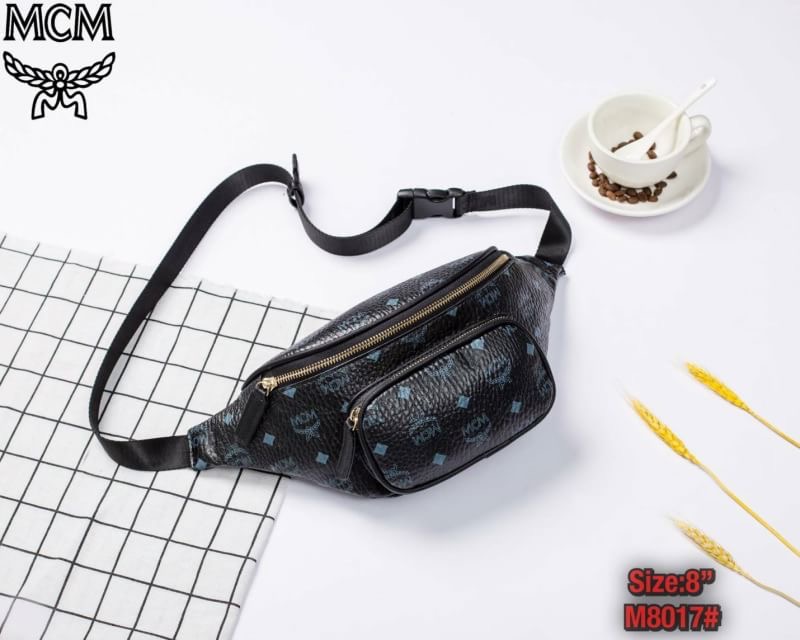 กระเป๋าคาดอก คาดเอว MCM งานพรีเมี่ยม ปั้มครบ พร้อมถุงผ้า
