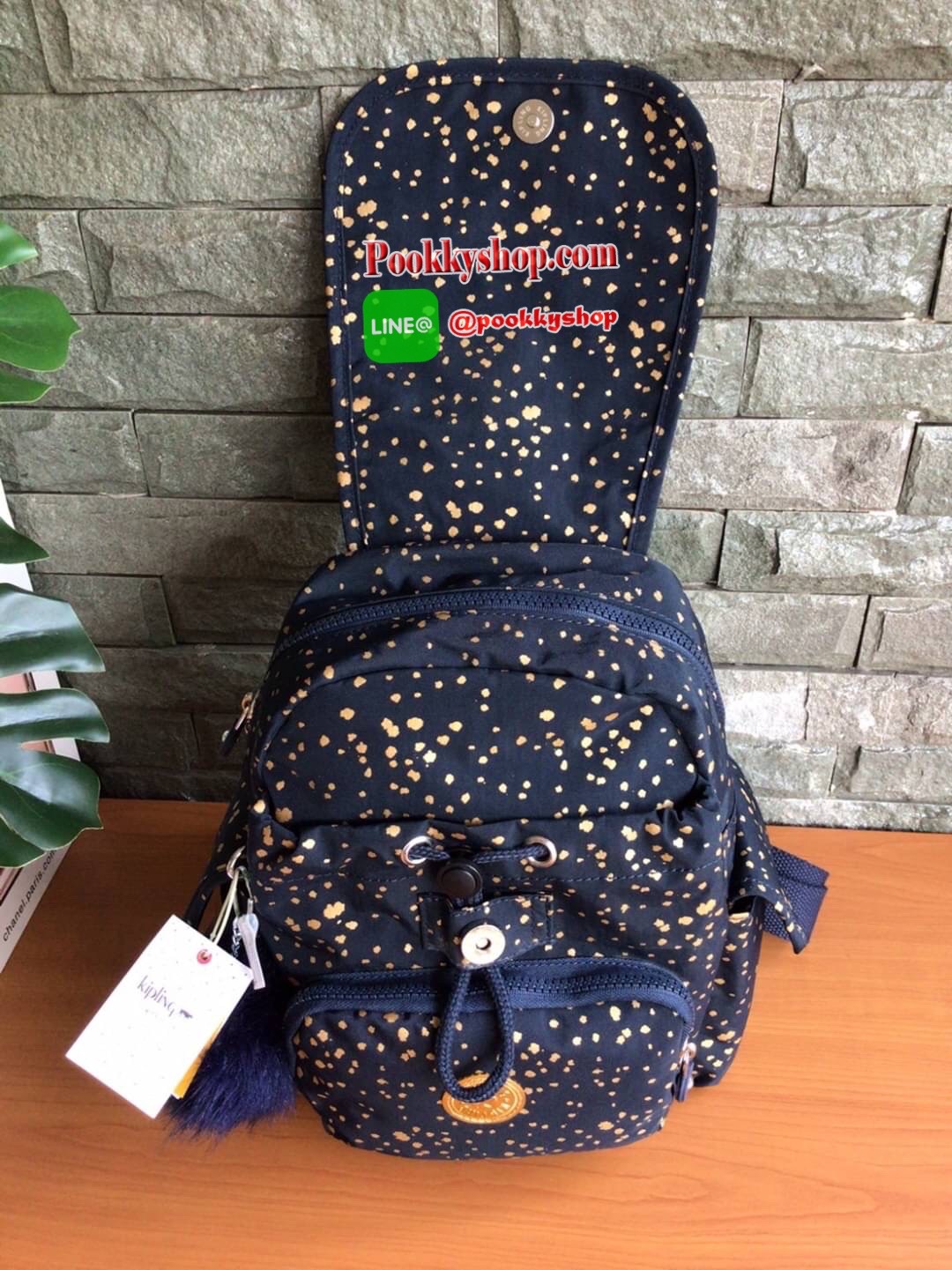 🚚 พร้อมส่ง 🚚 Kipling City Pack Mini Backpack รุ่น K12671 จาก Mayday collection วัสดุ Polyamide100% กันน้ำ แบ่งเป็น 3 ช่องการใช้งาน