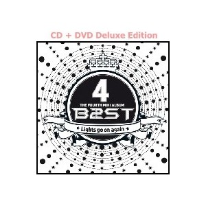 BEAST 4TH MINI ALBUM LIGHTS GO ON AGAIN CD+DVD DELUXE SPECIAL ASIAN EDITION