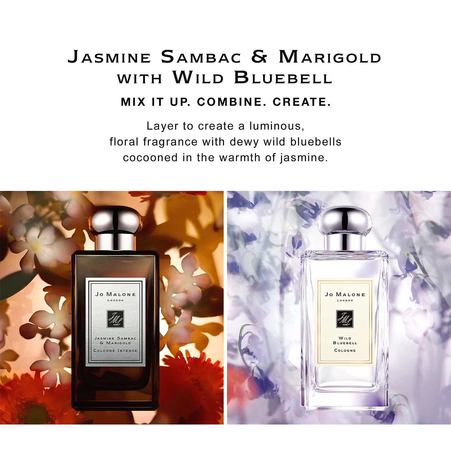 น้ำหอม Jo Malone Jasmine Sambac & Marigold Cologne Intense 100ml
