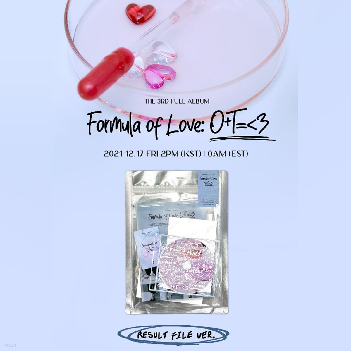 TWICE 3rd Album - Formula of Love (RESULT FILE VER.)