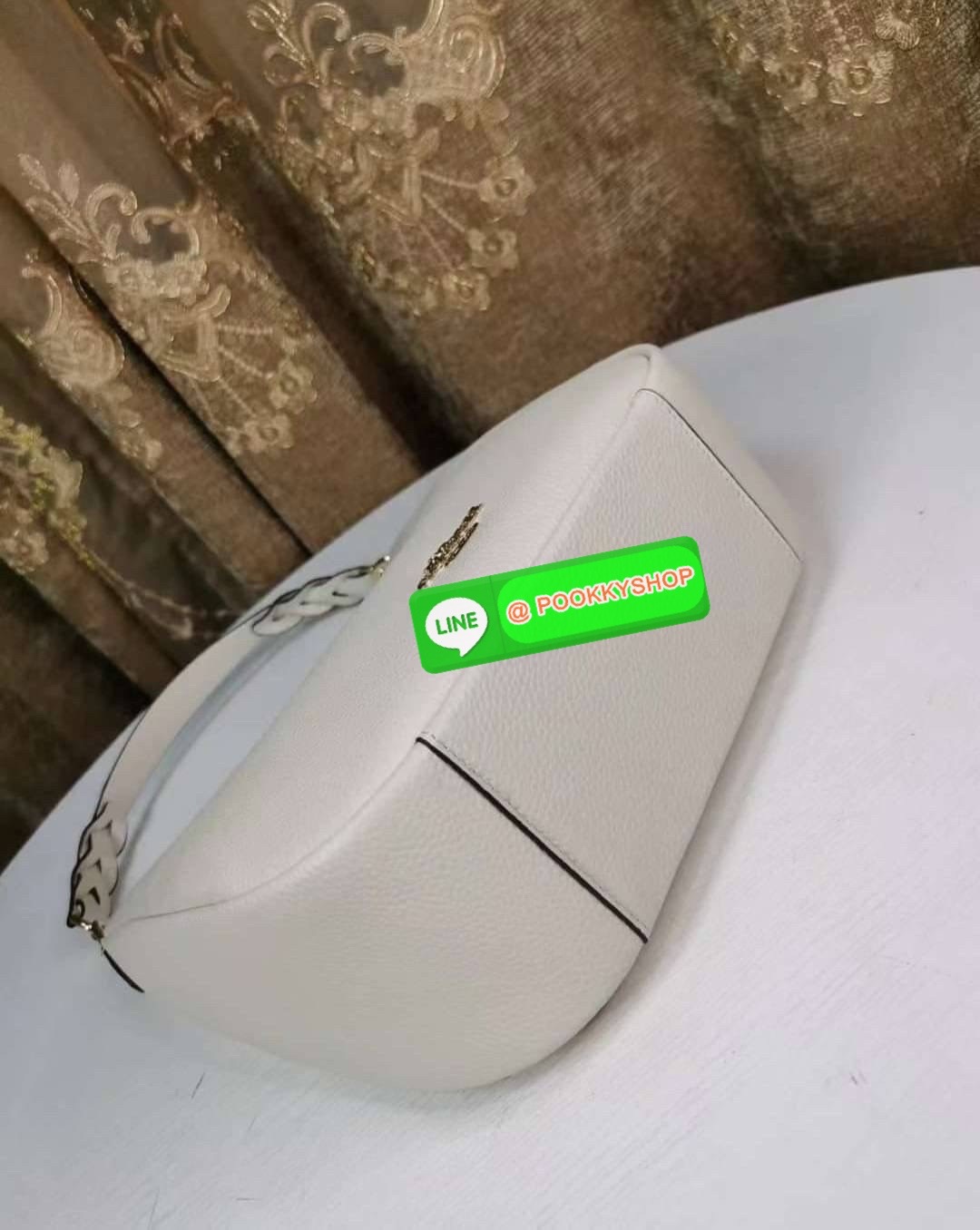 Coach C9190 Jules Hobo Shoulder Crossbody bag Refined pebble leather Inside zip and multifunction pockets Zip-top closure, fabric lining Detachable handle with 11" drop Outside zip pocket