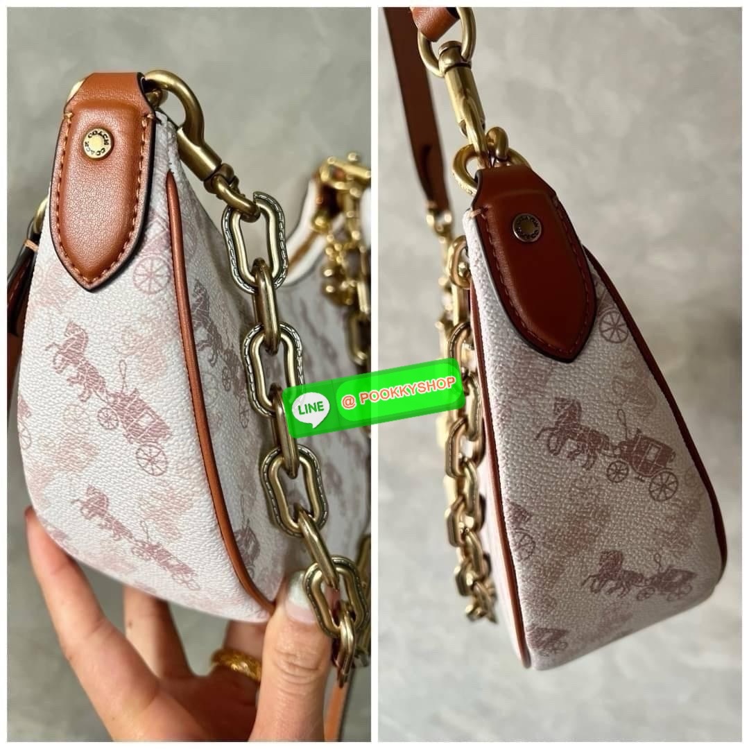 COACH MIRA SHOULDER BAG((CM582//583)) 💌เอาอะไรมาไม่คุ้ม ใบเดียวเอาอยู่ตลอดวันไม่ว่าจะตอนกลางวันหรือใช้ไปปาตีร์กลางคืน! หนังแท้อย่างดี นิ่มสวยคลาสสิคมากๆ