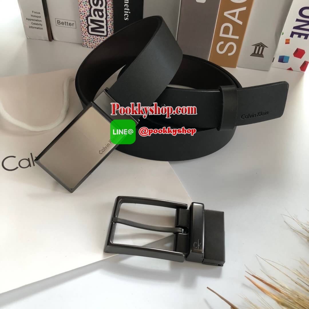 Calvin Klein Belt and Buckle Set เซตสุดคุ้ม!! เข็มขัด + หัวเข็มขัด 2 ชิ้น จะะมอบเป็นของขวัญหรือใช้เองก็แนะนำเลยค่าา