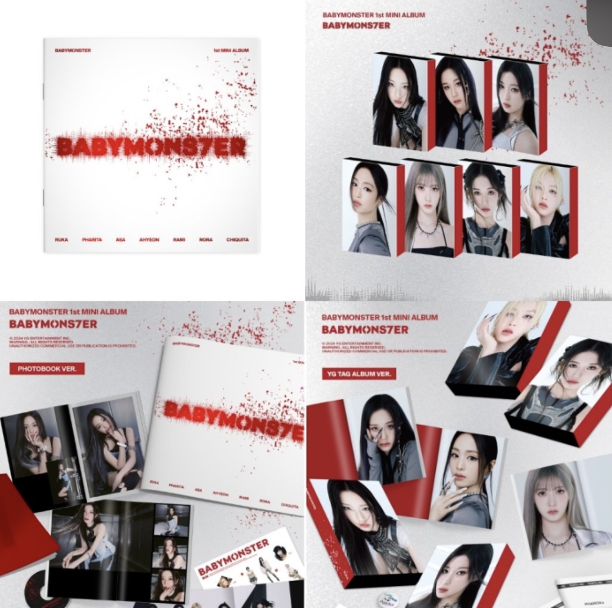 BABYMONSTER 1st MINI ALBUM [BABYMONS7ER]