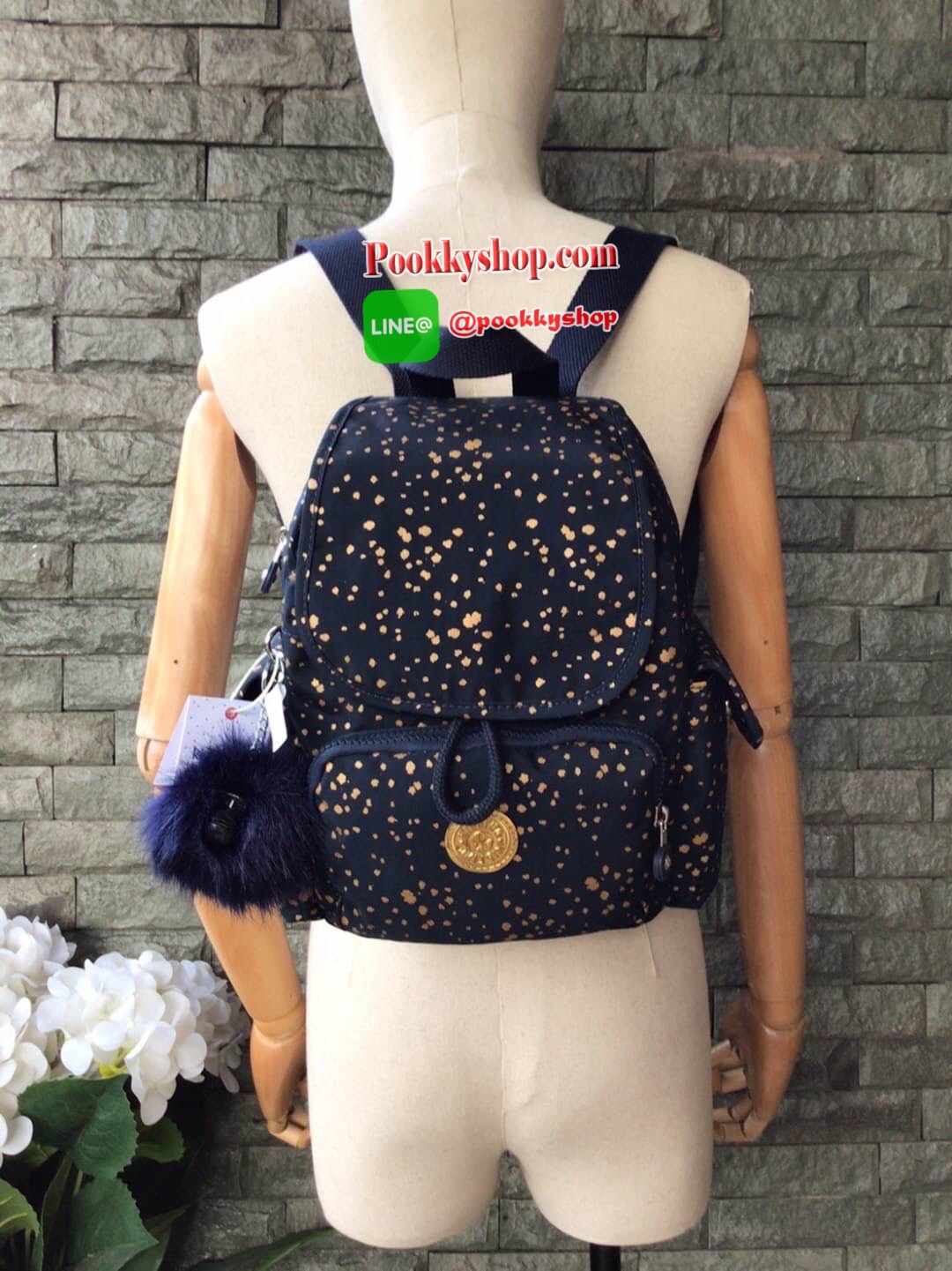 🚚 พร้อมส่ง 🚚 Kipling City Pack Mini Backpack รุ่น K12671 จาก Mayday collection วัสดุ Polyamide100% กันน้ำ แบ่งเป็น 3 ช่องการใช้งาน