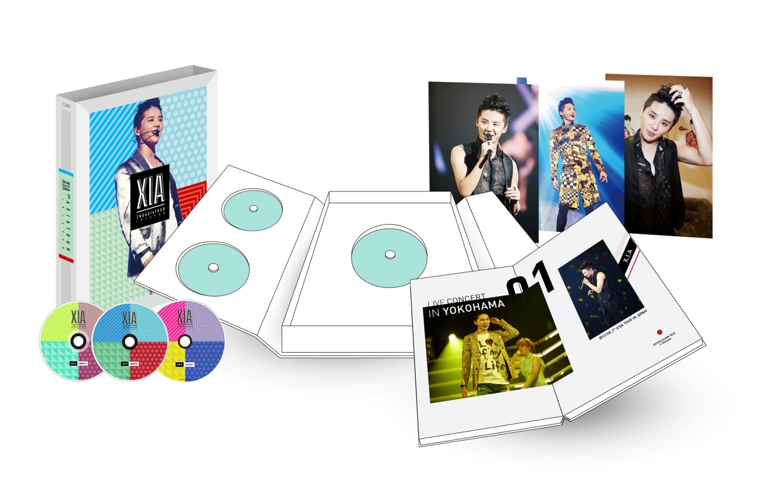 XIA 2ND ASIA TOUR CONCERT INCREDIBLE DVD