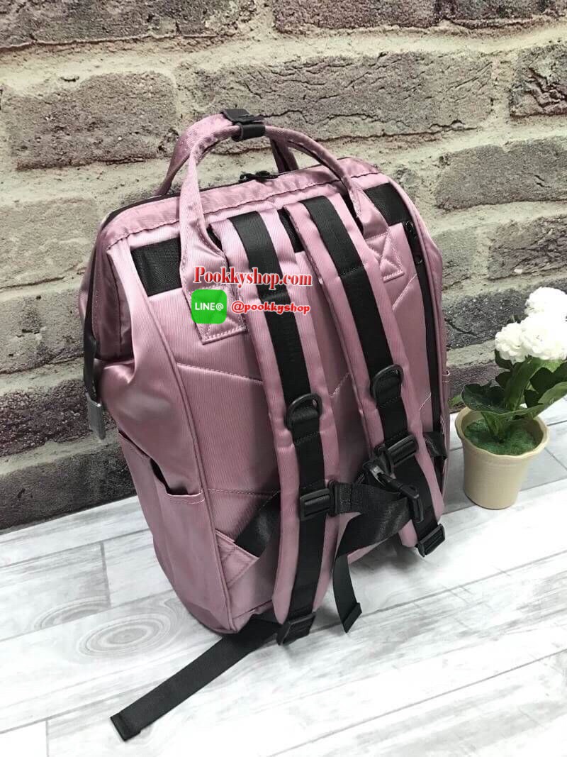 ❤️ 6500 เยน ❤️ งาน3ป้าย/มีไอจีและเฟส ❤️ ภายในมีวดป(code) ANELLO REPELLENCY WATERPROOF SERIES รุ่นชนช้อป!!! กระเป๋าเป้สะพาย ขนาด Classic วัสดุNylon หนา ตัวซิปทุกจุดปิดด้วยpvc กันน้ำซึมผ่าน ภายในมีช่องใส่แล้ปท้อป ด้านหลังบุหนา มีตัวล้อค