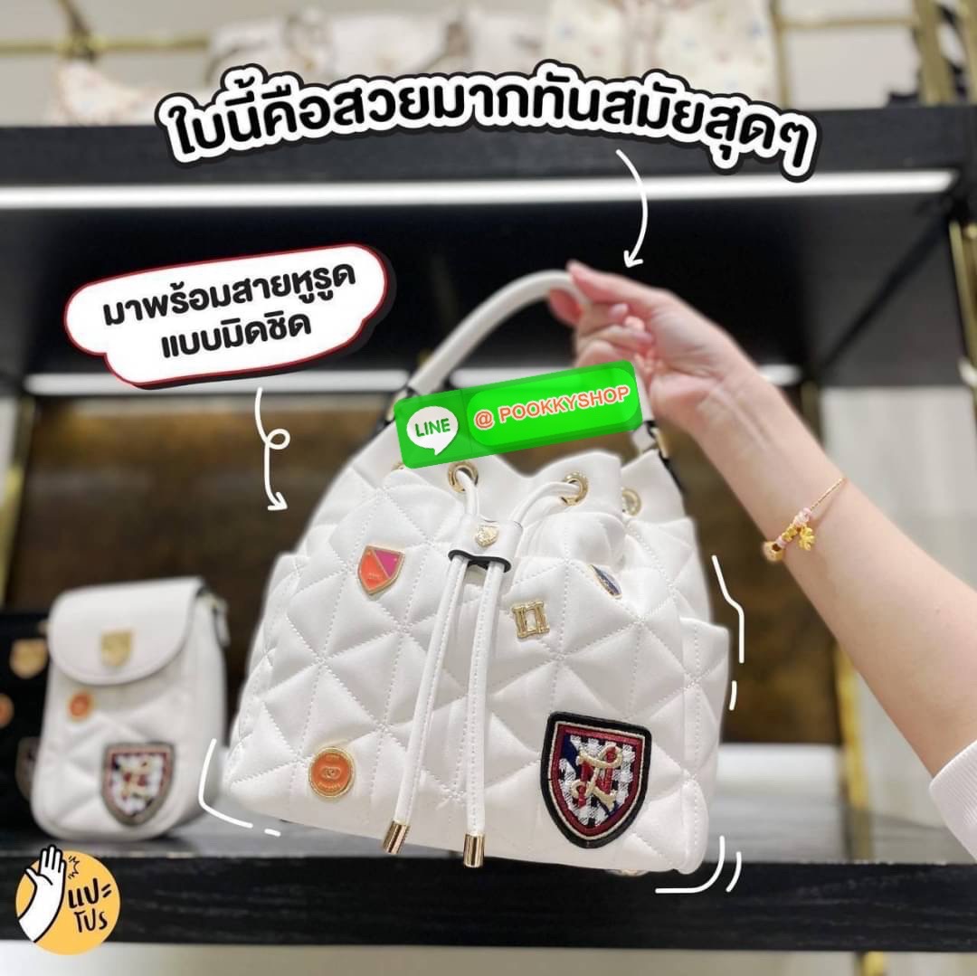 กระเป๋า Lyn สะพายข้าง ทรงขนมจีบ คอลเลคชั่นใหม่ งานแท้Outlet