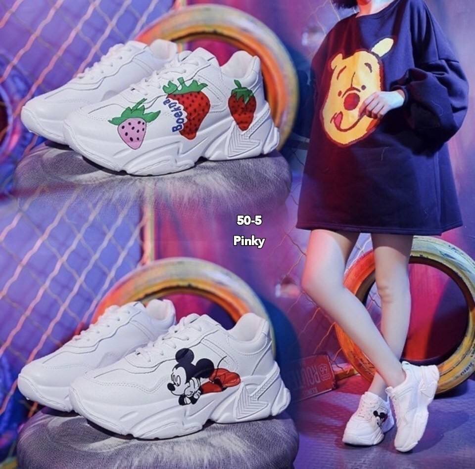 พร้อมส่งผ้าใบกุชชี่ งานนำเข้า pu นิ่มมาก เพ้นท์งานแบรนด์ดังสไตล์ กุชชี่ งานละเอียด เด่นตามแบรนด์ ใส่แล้วคุณหนูมากก สาวๆ สาวกกุชชี่ต้องครบลาย