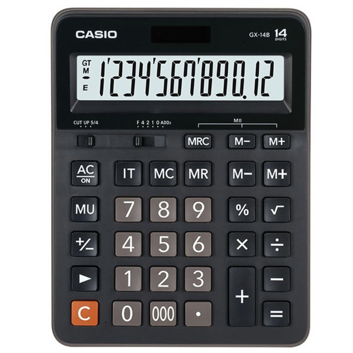 เครื่องคิดเลขตั้งโต๊ะ 14 หลัก Casio # GX-14B