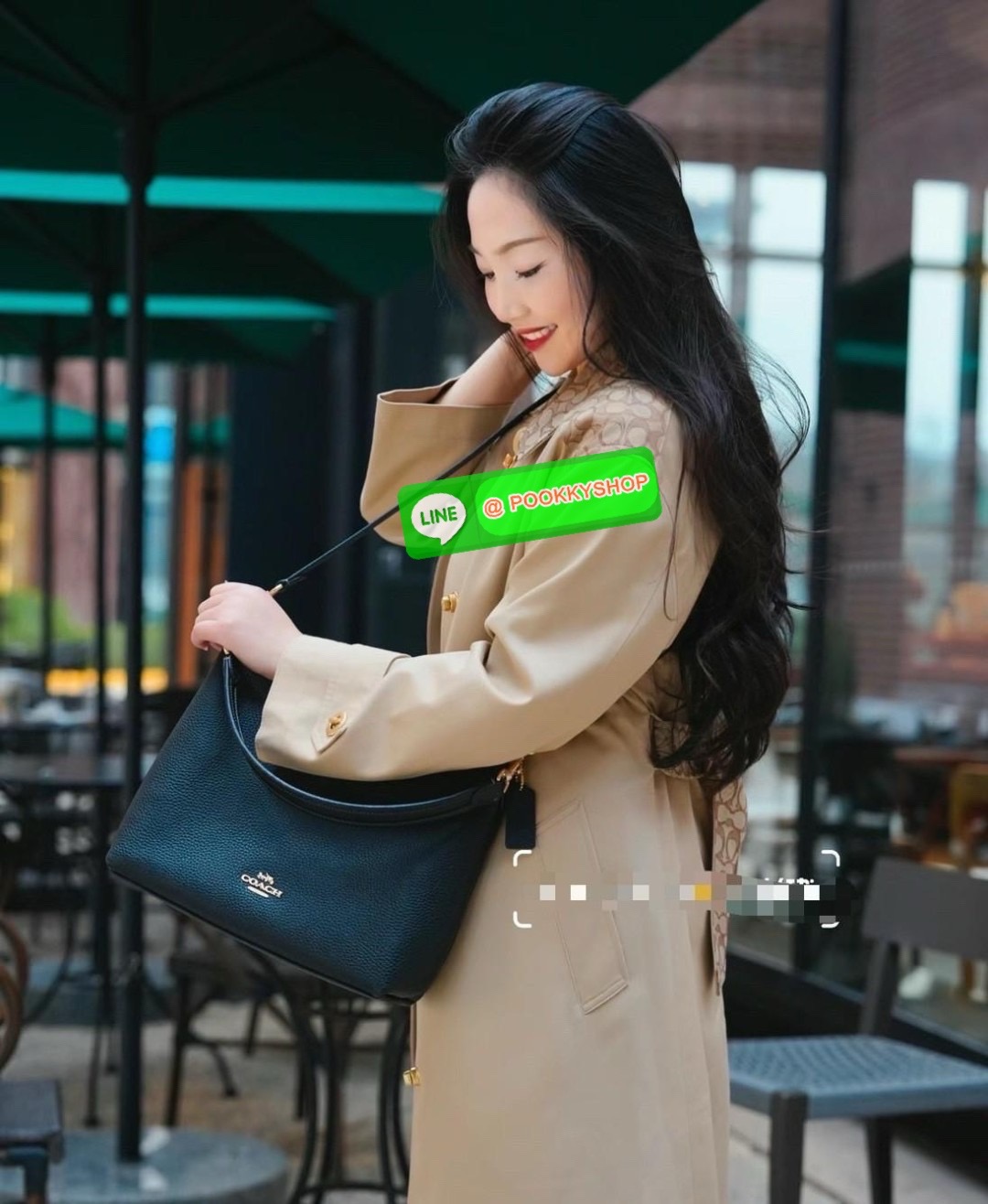 Coach Laurel Shoulder Bag Black CR148 🔖กระเป๋าสะพายข้าง/ไหล่ ทรง hobo สวยทันสมัยไม่มีเอาท์ 🔖วัสดุ : pebble leather 🔖เปิด - ปิด แบบซิปบน ภายในช่องโล่งกว้าง มีช่องรับแยกสองช่องมีซิปหนึ่งช่อง จุของได้เยอะ