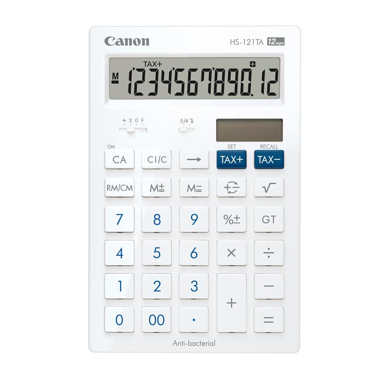 เครื่องคิดเลขตั้งโต๊ะ 12 หลัก Canon # HS-121TA