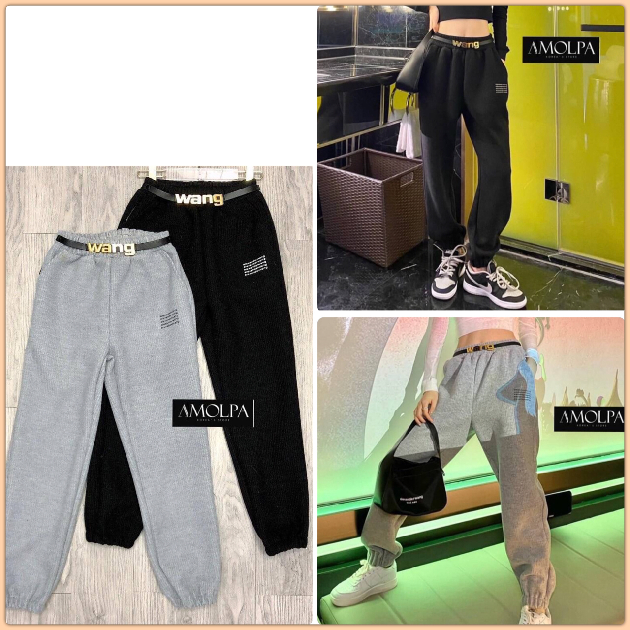 Detail : กางเกง Alexander งานใส่สบาย ชิวๆ แต่งเข็มขัดหัวทองด้านหน้า สวยยเริ่ดดดด งานแน่น ไม่เหมือนใคร ผ้าเก็บทรงสวย งานสวย ใส่แล้วพอดีตัว เข้ารูป ใส่สวยยยมากๆ สามารถใส่ได้ทุกโอกาส งานดีค่ะ แมทซ์กับอะไรก็สวย หรู ดูแพง ห้ามพลาดเลยน้า ป้าย Tag Alexander