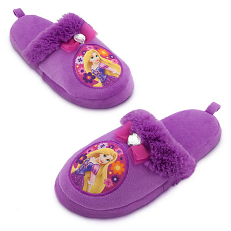 ฮ Rapunzel slippers for girls(size 11/12) (พร้อมส่ง)