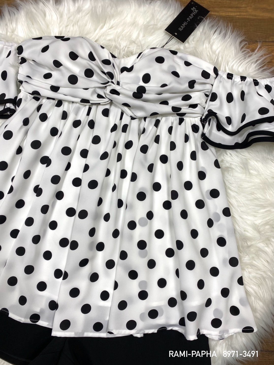 ชุดเซทแฟชั่น เสื้อลายจุดสวยแซ่บสไตล์ลูกคุณ สามารถปรับใส่ได้