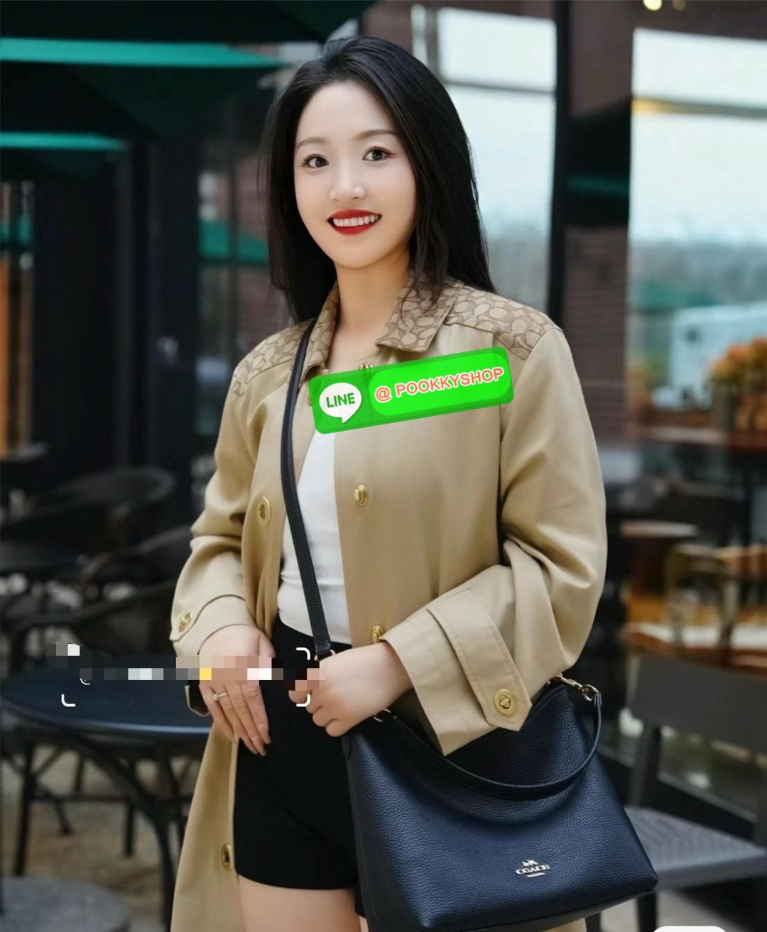 Coach Laurel Shoulder Bag Black CR148 🔖กระเป๋าสะพายข้าง/ไหล่ ทรง hobo สวยทันสมัยไม่มีเอาท์ 🔖วัสดุ : pebble leather 🔖เปิด - ปิด แบบซิปบน ภายในช่องโล่งกว้าง มีช่องรับแยกสองช่องมีซิปหนึ่งช่อง จุของได้เยอะ