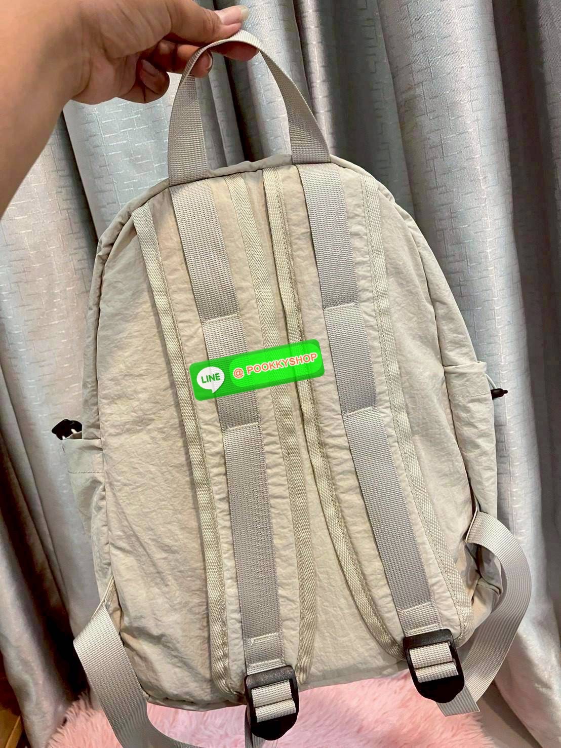 🩷กระเป๋าเป้ alo สะพายเท่ๆ 🩷 💕กำลังฮิต งานสวย เนื้อผ้าร่ม กันน้ำได้ 💕สะพายไปเดินป่า เข้าแคมป์ หรือใส่หนังสือได้หมด