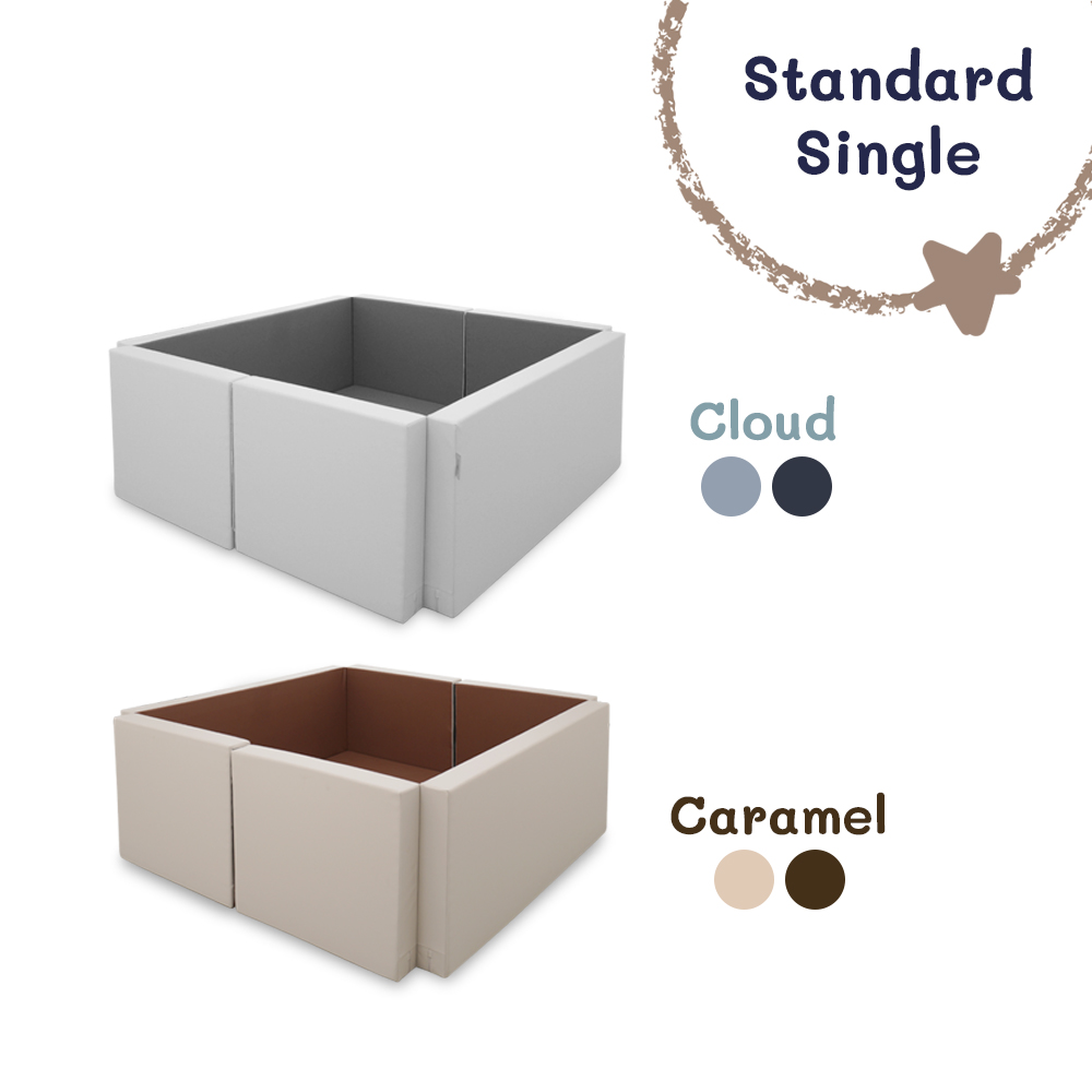 Eduguard คอกกั้นเด็กแบบเบาะ Standard Single 160x160 cm.