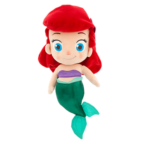 z Toddler Ariel Plush Doll - Small - 14''