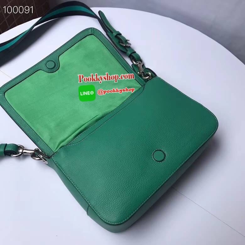 Coach Jess Leather Messenger Black