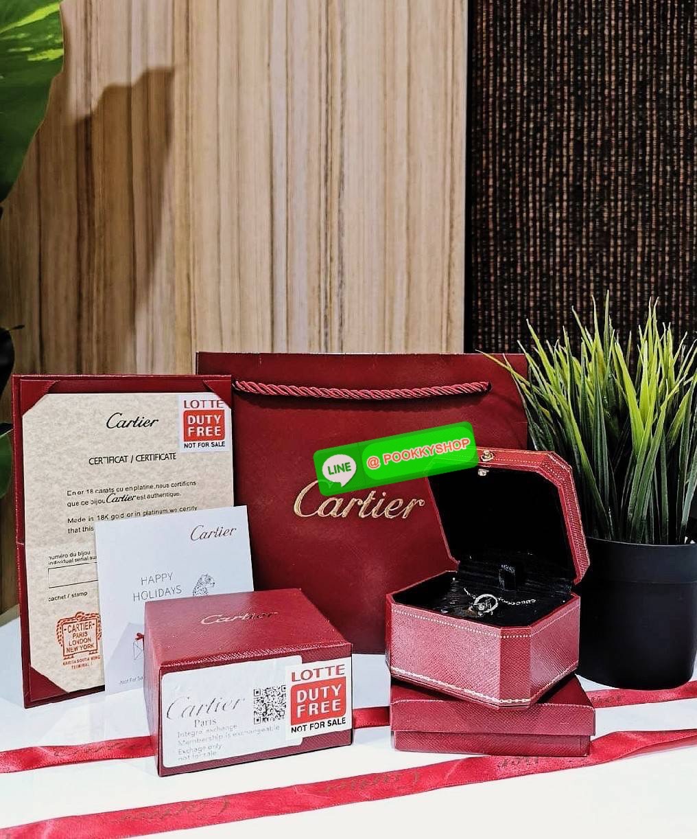 ✴️BEST GIFT IDEAS! ไอเท็มหายาก! ห้ามพลาดค่ะ!✴️ “CARTIER” LOVE NECKLACE VIP GIFT WITH PURCHASE ORIGINAL PACKAGE (GWP) ของกำนัลสุดเลอค่าจากการแลกคะแนนสะสมสำหรับ CARTIER VIP Membership Exchage Rewards ไอเท็มชวนสะสมดีไซน์คลาสสิคสวยเลอค่าไอเท็มแบ